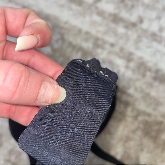 Vanity Fair black & gray push up underwire lightly padded bra SZ 36C - Picture 6 of 9